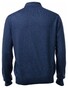 Gran Sasso Merino Extrafine Polo Sweater Pullover Denim Blue