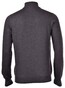 Gran Sasso Merino Extrafine Turtle Trui Charcoal