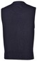 Gran Sasso Merino Wool Knit Gilet Blue Navy