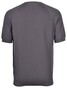Gran Sasso Organic Cotton Crew Neck Short Sleeve T-Shirt Donker Grijs