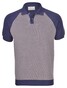 Gran Sasso Organic Cotton Knit Polo Poloshirt Dark Evening Blue