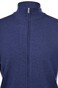 Gran Sasso Popcorn Full Zip Cardigan Royal Blue