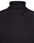 Gran Sasso Rain Wool Turtle Pullover Black