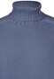 Gran Sasso Rain Wool Turtle Pullover Bluegrey