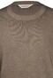 Gran Sasso Ribbed Details Vintage Crew Neck Pullover Mud Green