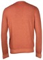 Gran Sasso Ribbed Details Vintage Crew Neck Pullover Red