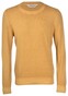 Gran Sasso Ribbed Details Vintage Crew Neck Trui Geel