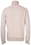 Gran Sasso Ribbed Rollneck Wool Blend Uni Pullover Beige