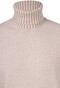 Gran Sasso Ribbed Rollneck Wool Blend Uni Pullover Beige