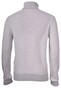 Gran Sasso Ribbed Rollneck Wool Blend Uni Pullover Light Grey