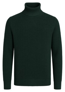 Gran Sasso Rollneck Uni Wool Trui Donker Groen