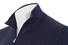 Gran Sasso Soft Merino Half Zip Pullover Blue