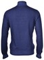 Gran Sasso Soft Merino Half Zip Pullover Dark Royal Blue