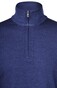 Gran Sasso Soft Merino Half Zip Pullover Dark Royal Blue