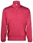 Gran Sasso Soft Merino Half Zip Trui Cherry