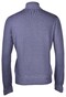 Gran Sasso Soft Merino Half Zip Trui Denim Blue