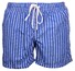 Gran Sasso Striped Swim Short Blauw