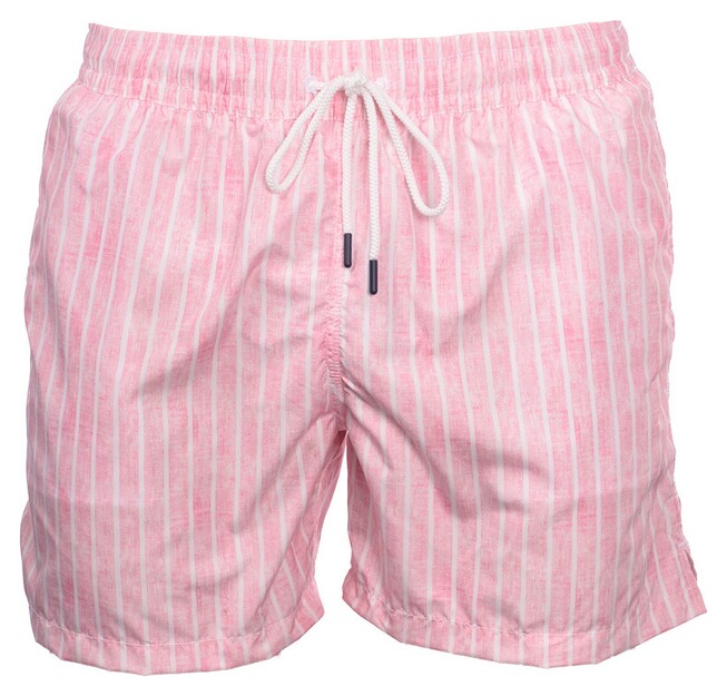 Gran Sasso Striped Swim Short Pink
