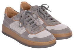 Gran Sasso Suede Blend Sneakers Schoenen Grijs-Bruin