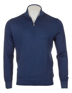 Gran Sasso Summer Merino Trui Royal Blue