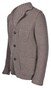 Gran Sasso Super Geelong Wool Knit Cardigan Dove Brown-Grey