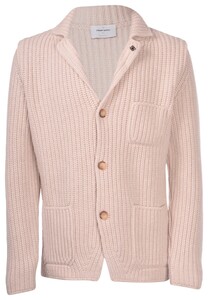 Gran Sasso Super Geelong Wool Knit Vest Beige