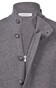 Gran Sasso Super Geelong Wool Two-Way Zip Full Button Closure Cardigan Grey