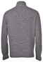 Gran Sasso Super Geelong Wool Two-Way Zip Full Button Closure Cardigan Grey