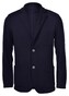 Gran Sasso Travel Wool Knit Jacket Extrafine Merino Colbert Blue Navy