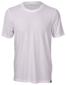 Gran Sasso Uni Filo Di Scozia Cotton Round Neck T-Shirt White