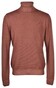 Gran Sasso Vintage Roll Neck Extrafine Merino Pullover Brick Red