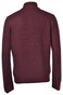 Gran Sasso Virgin Wool Knit Button Collar Pullover Bordeaux