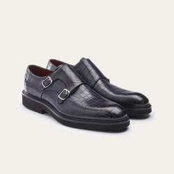 Greve Cortese Buckle Shoes Notte Cocco