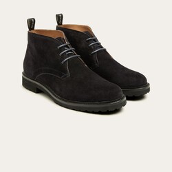 Greve Deventer Suede Shoes Dark Blue