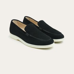 Greve Elba Uni Color Suède Schoenen Zwart