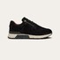Greve Haarlem Sneaker Suède Extra Wide Schoenen Off Black
