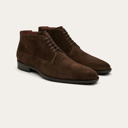 Greve Magnum Suede Mid-Height Lace-Up Shoes Mustang