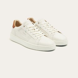 Greve Sneaker Wave Uni Color Subtle Detail Schoenen White Grain