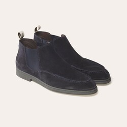 Greve Tufo Chelsea Florence Extra Wide Shoes Dark Blue Florence