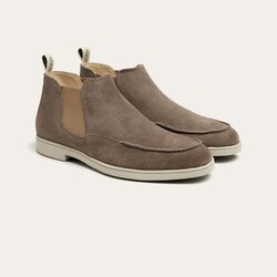Greve Tufo Chelsea Suede Shoes Taiga Suede
