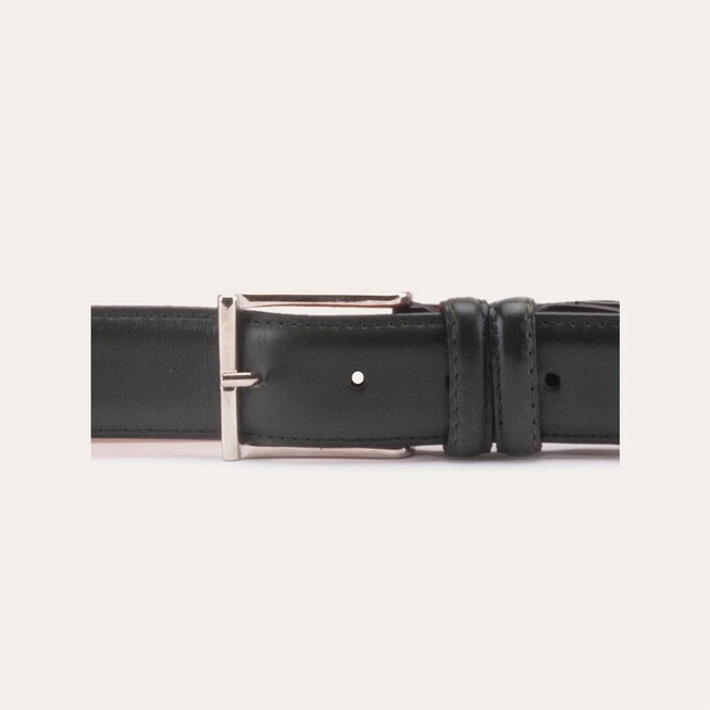 Greve Uni Leather Belt Olive