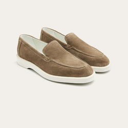 Greve Vito Uni Color Suede Shoes Sesamo Suede