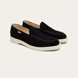 Greve Vito Uni Suede Shoes Dark Blue Suede