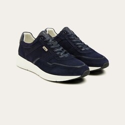 Greve Walker Sneaker Velour Schoenen Blue Velour