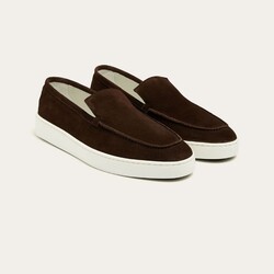 Greve Wave Instapper Suède Schoenen Mustang Suede