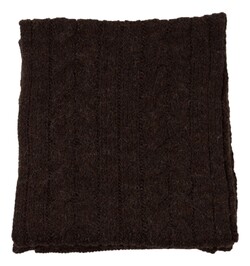 Hemley Cozy Cable Sjaal Bruin