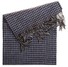Hemley Multicolored Houndstooth Scarf Blue
