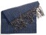 Hemley Multicolored Houndstooth Scarf Royal Blue