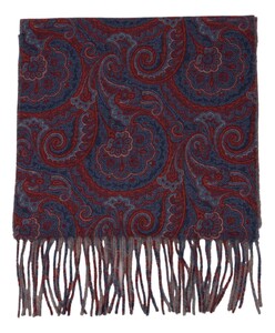 Hemley Paisley Elegance Sjaal Rood