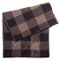 Hemley Smooth Check Scarf Mid Brown